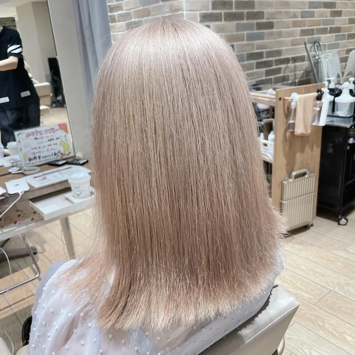 ミディアム カラー 市原 大翼のヘアスタイル