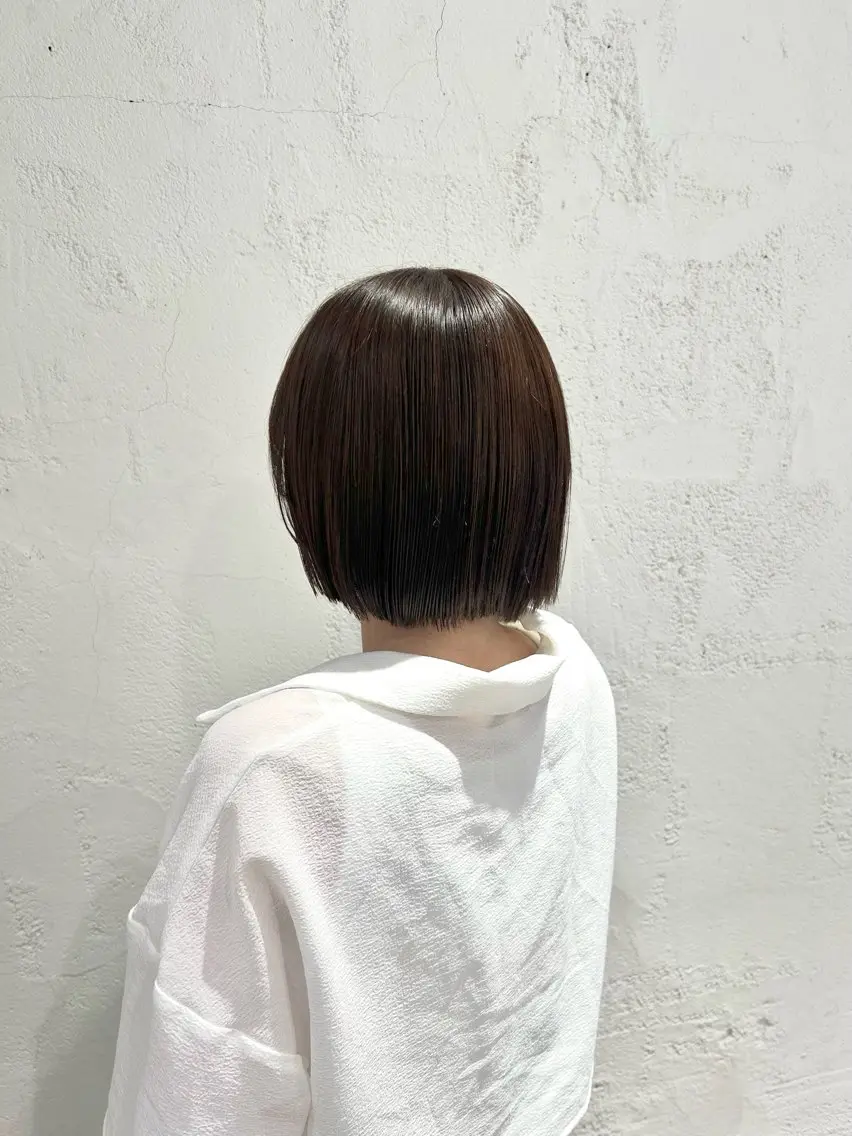 カラー カット ♛︎ きっか ♛︎ ヘアアレンジ🩵のヘアスタイル