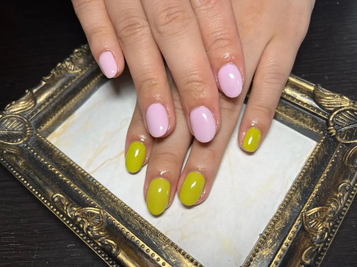 ネイル ワンカラーネイル Nail salon Caco.のネイルデザイン
