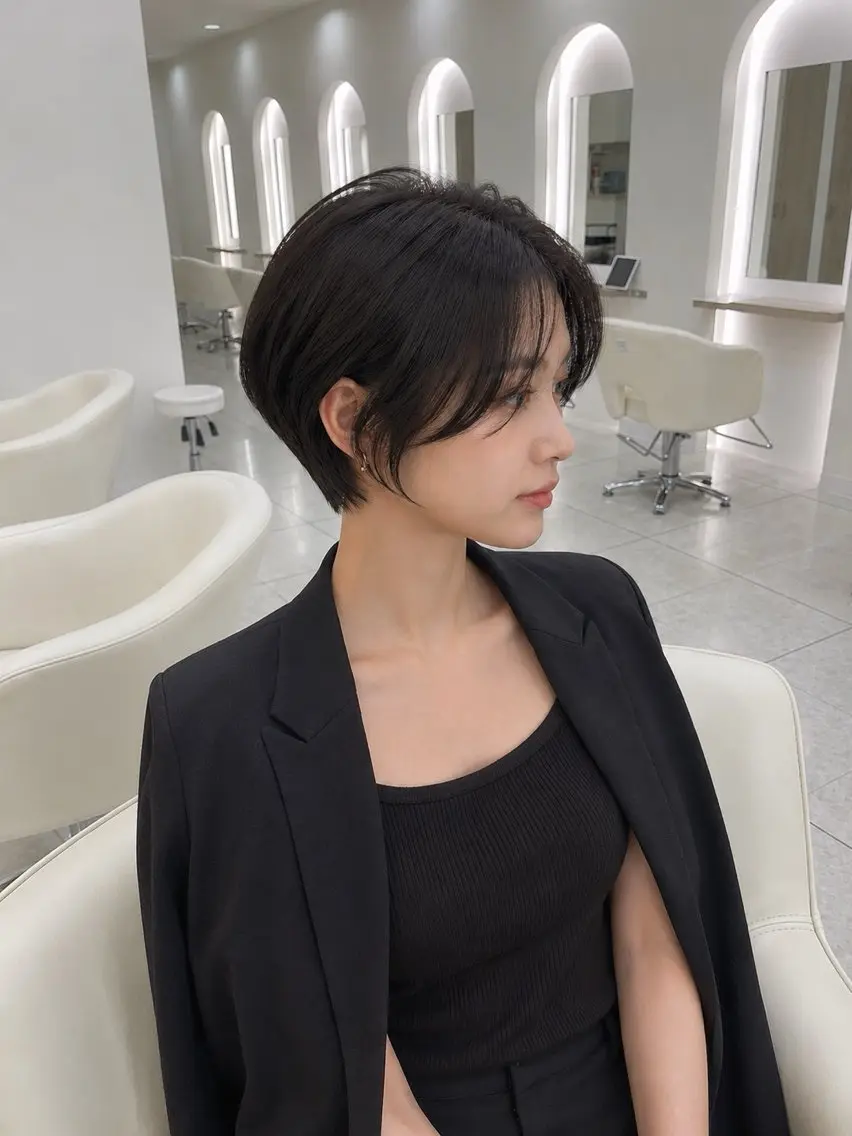 ショート カット FORCE 荻原卓冶のヘアスタイル