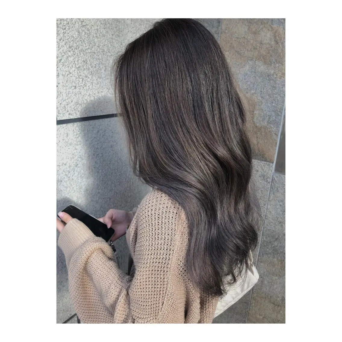 【定番❣️】🦋ワンカラー+似合わせカット🦋 3stepトリートメント付き✨の写真