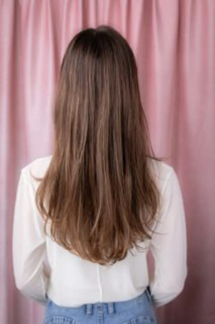 ロング カラー パーマ クセ毛解決💠艶髪 縮毛矯正💠棚村竜太のヘアスタイル