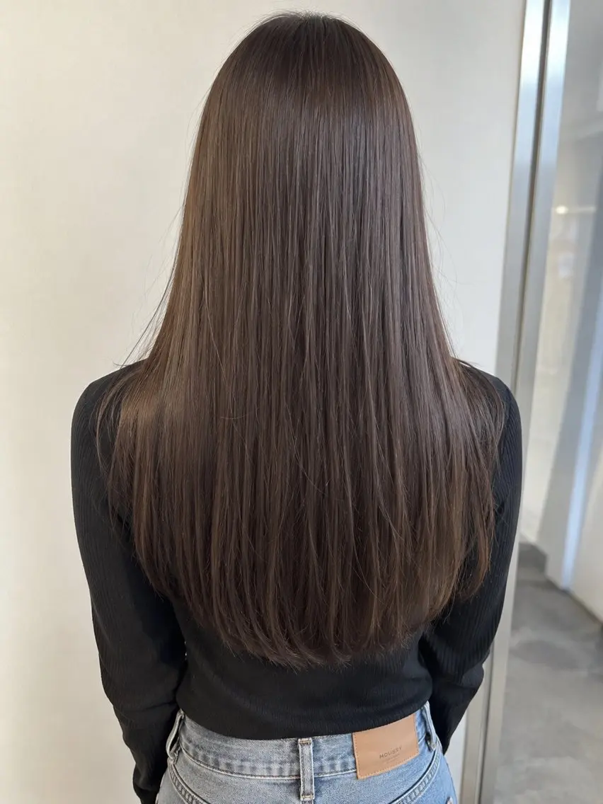 ロング トリートメント カット ヘアカラー モデル🫶募集中 えれなのヘアスタイル