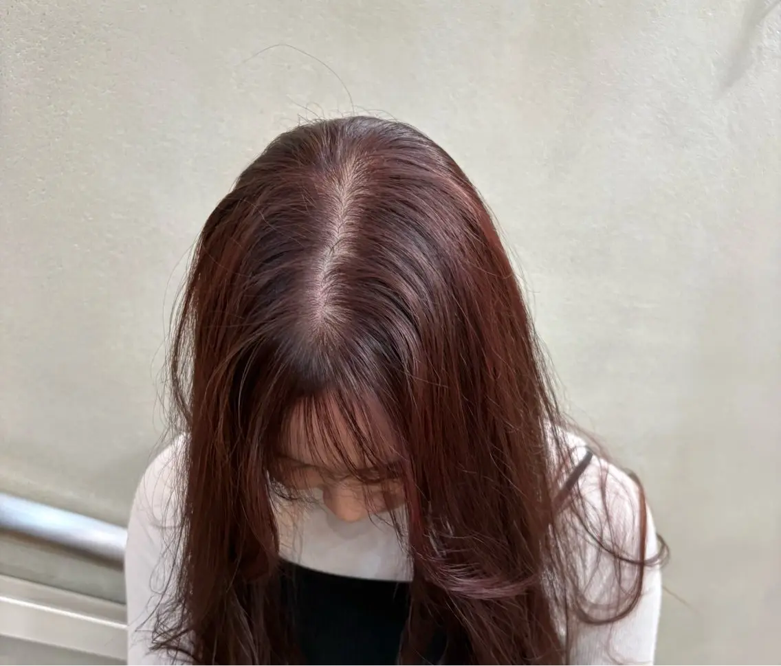 カラー ラベンダーカラー レッドカラー カット ヘアカラー Keina/レイヤー /髪質改善🍀のヘアスタイル