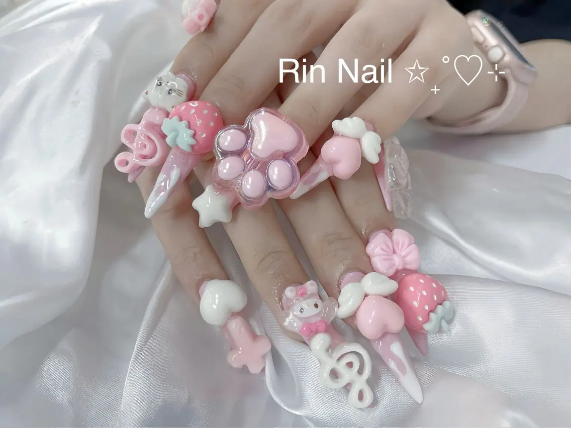 ネイル アートネイル 成人式 ジェルネイル ニュアンスネイル ネイルチップ ハンドネイル Rin Nail 新大久保店のネイルデザイン