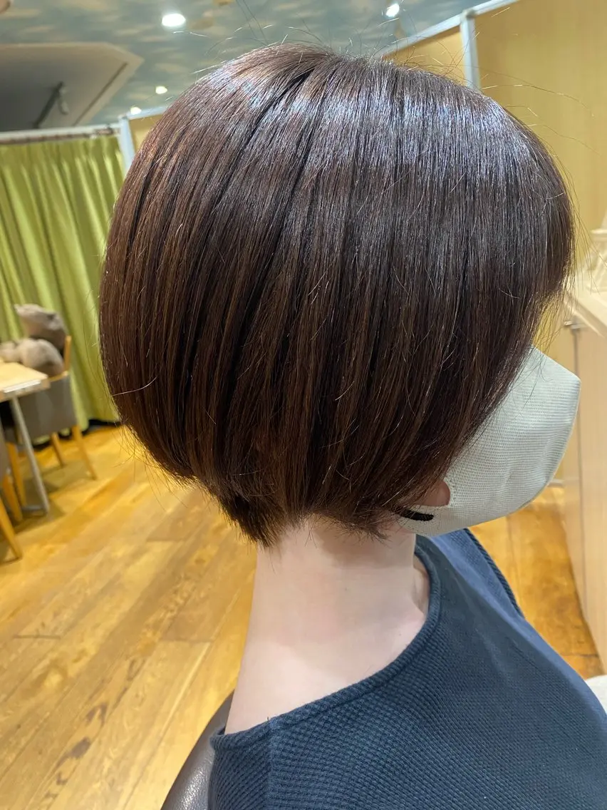 ショート 鈴木 絢麗のヘアスタイル