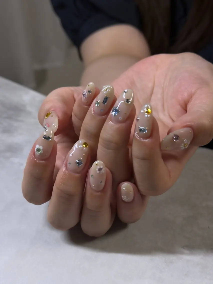 ネイル ハンドネイル mii 🦋 【梅田・中崎町】のネイルデザイン