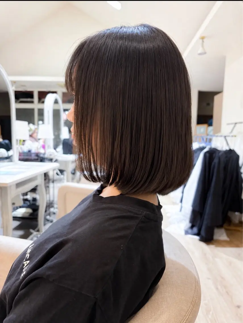 ショート ボブ 石平 暖のヘアスタイル