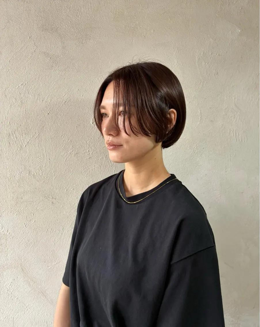 ショート カラー カット ヘアカラー トリートメント Yucca/ モモコのヘアスタイル