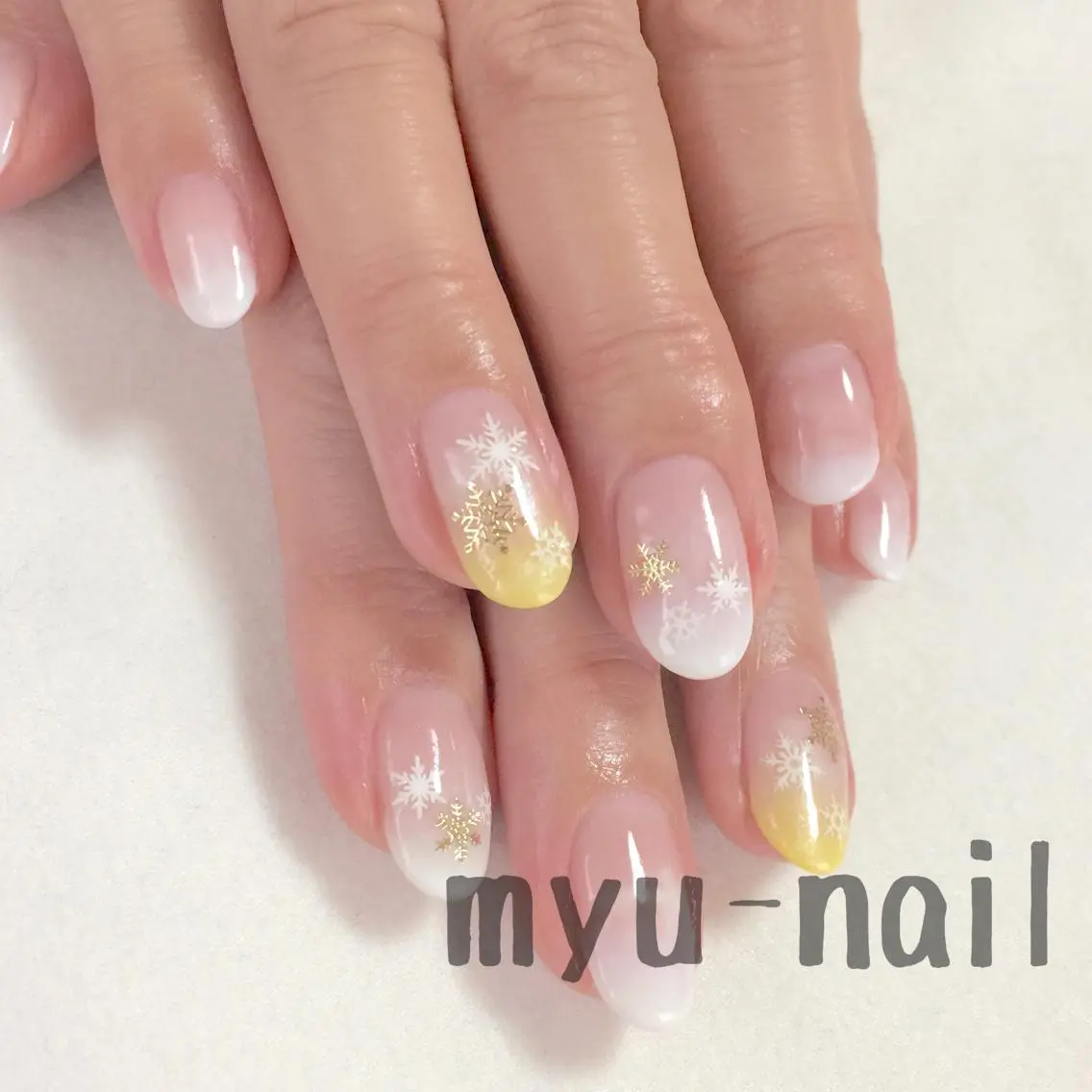 ネイル ハンドネイル ホームサロン myu-nailのネイルデザイン