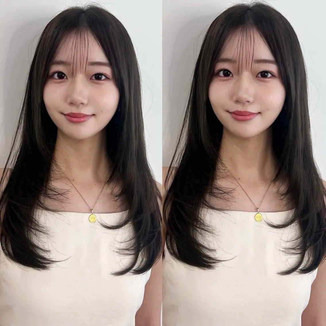ロング 顔周りカット 髪質改善 レイヤーカット トリートメント カット ヘアカラー トリートメント 💎髪質改善特化💎 RUITOのヘアスタイル