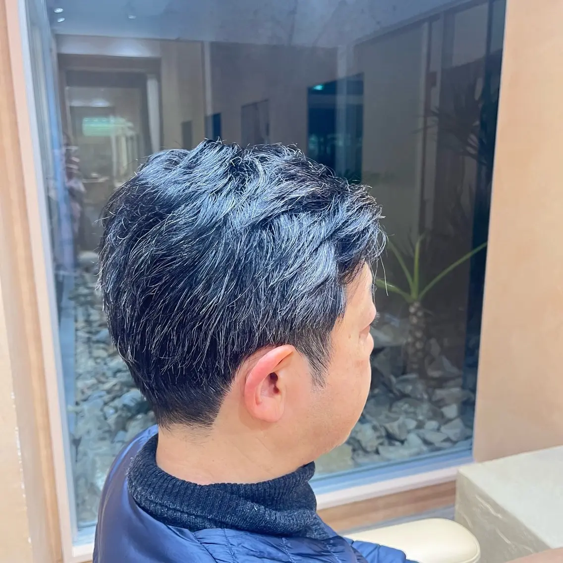 メンズ しだ あつきのヘアスタイル