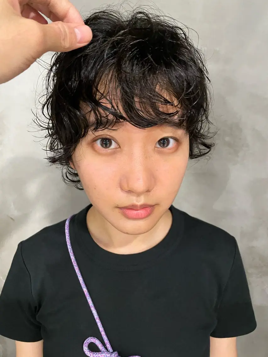 ショート パーマ 🌈前田ジュン /ショート/似合わせのヘアスタイル