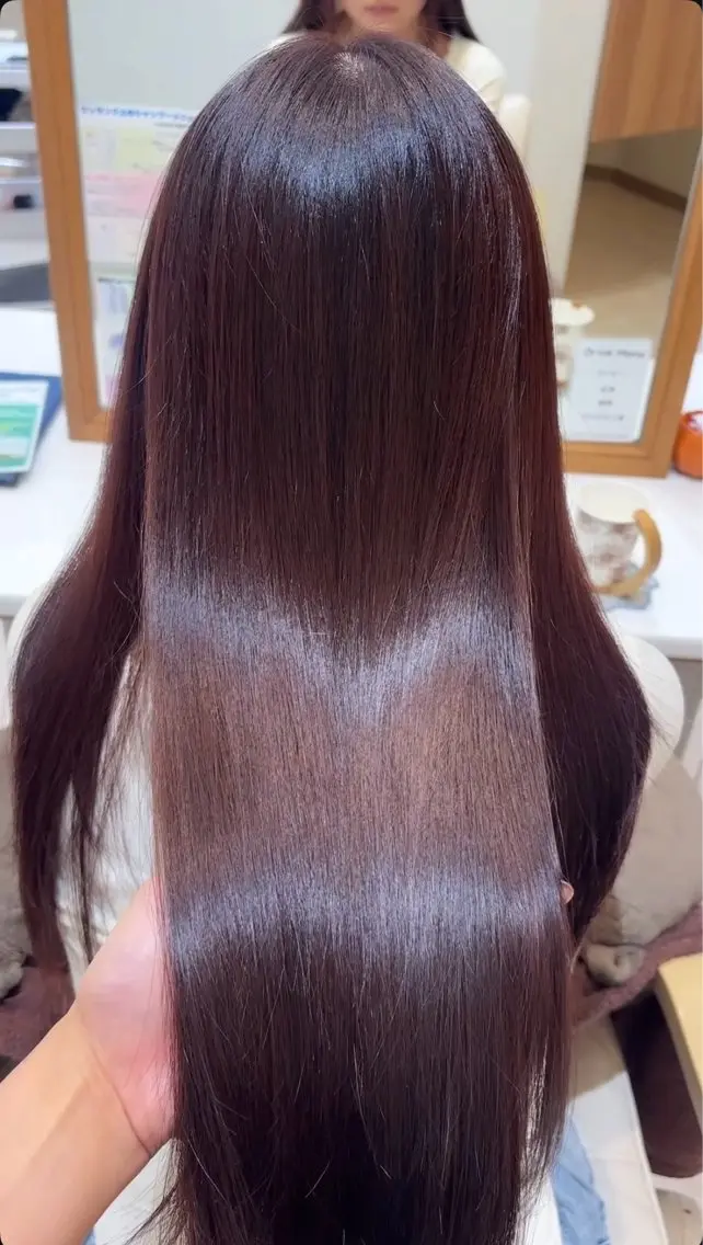 ロング カラー ブラウンカラー 川又 愛美のヘアスタイル