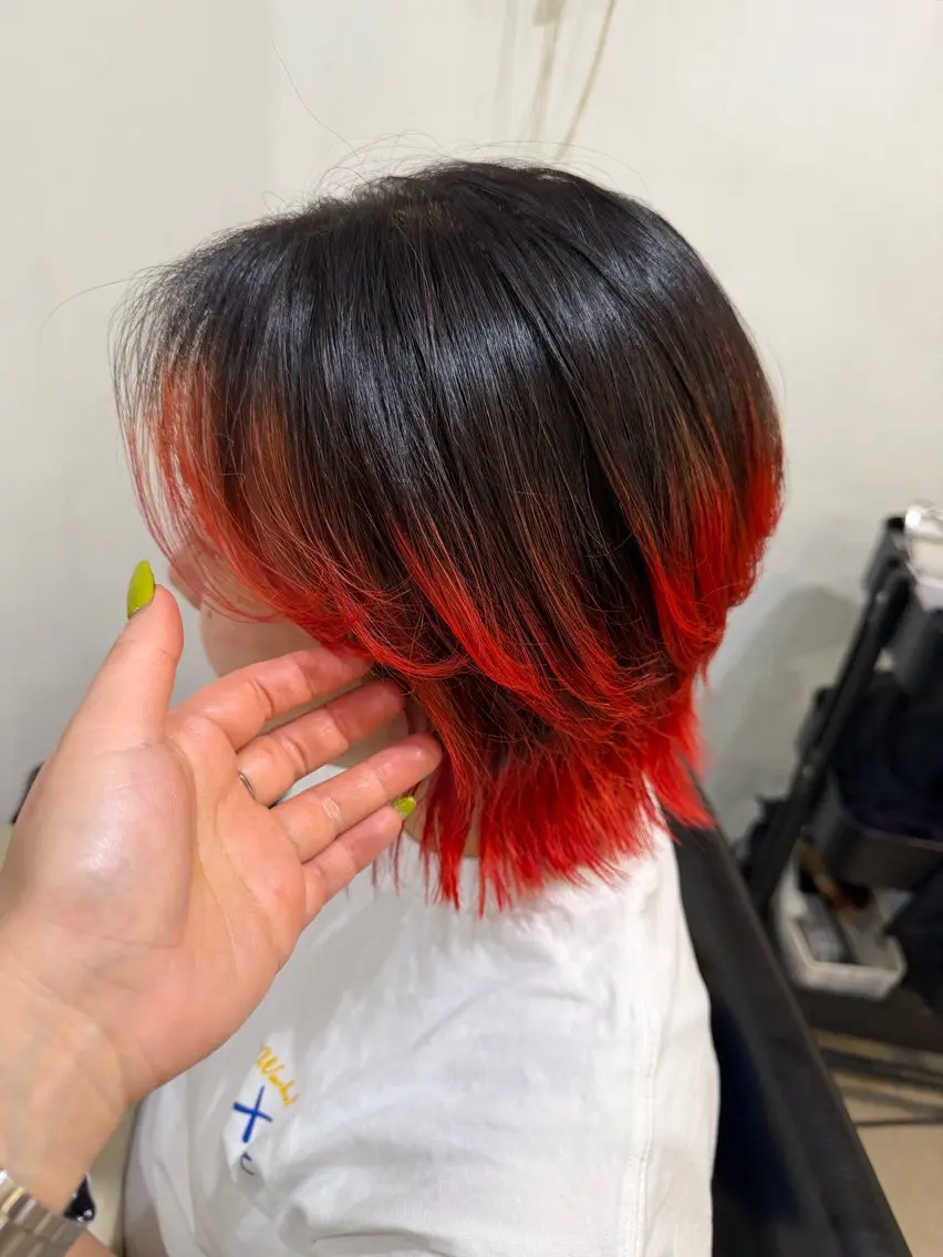 ショート カット ヘアカラー トリートメント ボブ人気No,1✨ TAME副店長のヘアスタイル