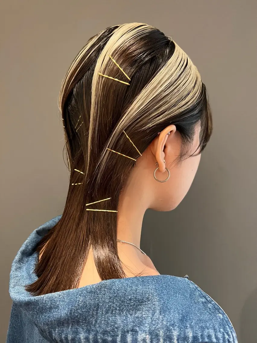 セミロング ヘアアレンジ ヘアセット 圧倒的デザイン力 店長🎨RENAのヘアスタイル