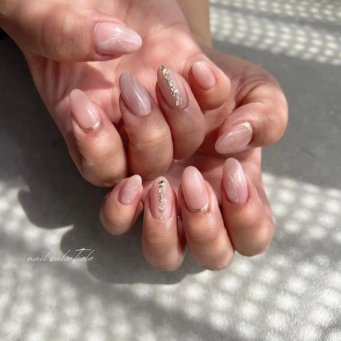 ネイル ハンドネイル tiele nailのネイルデザイン