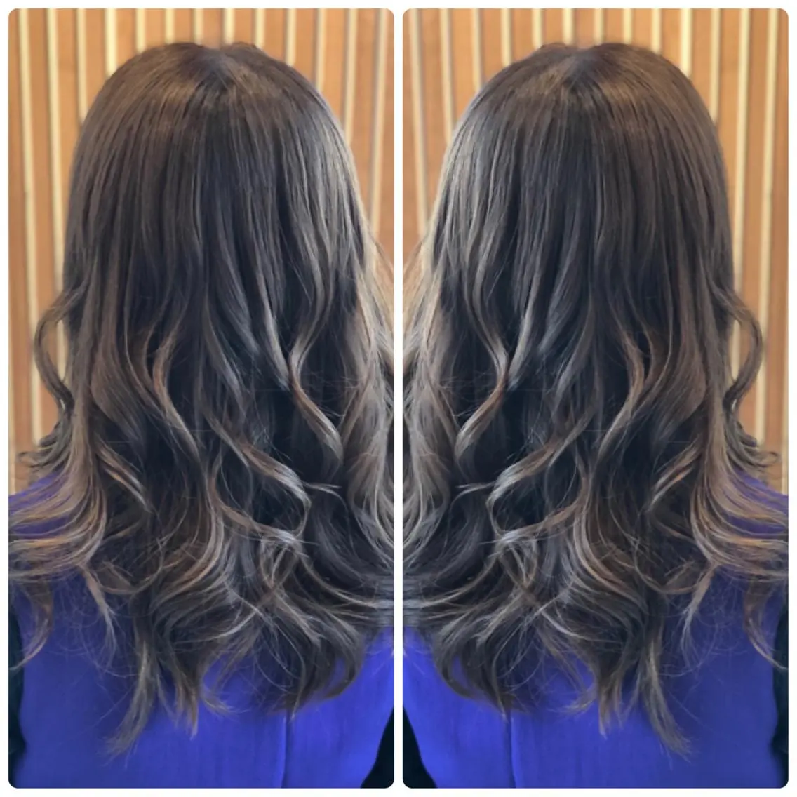 セミロング カラー グレージュ ハイライトカラー ハイライト ヘアカラー トリートメント 小山内 龍一郎 店長のヘアスタイル