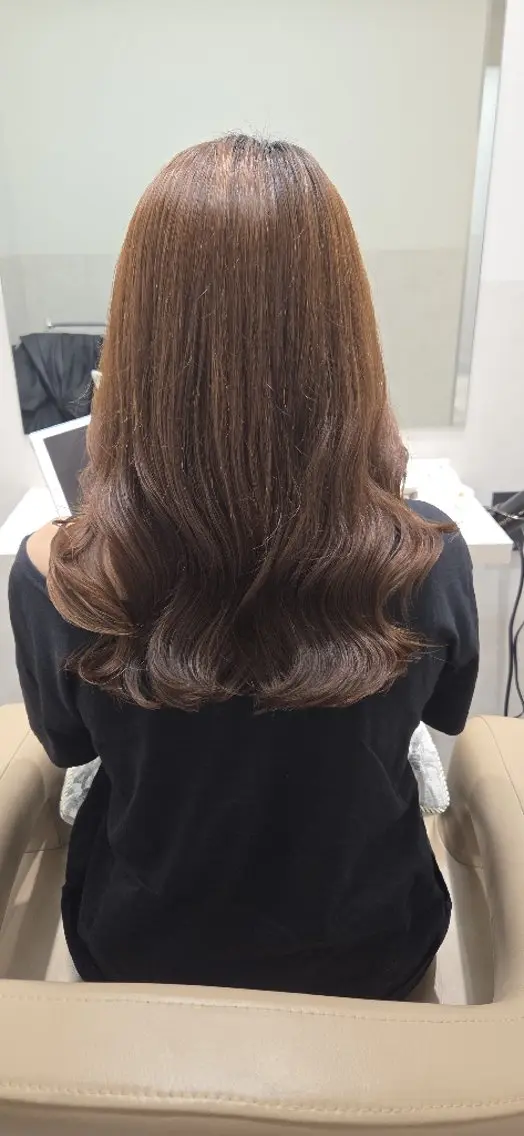 ロング 髪質改善 池間 ひとみのヘアスタイル