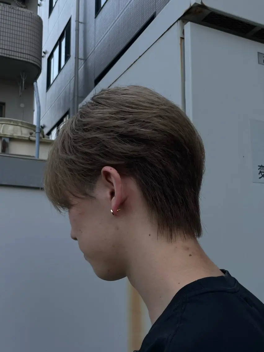 ショート メンズ カット ボブモデル募集/ 青木亮太郎のヘアスタイル