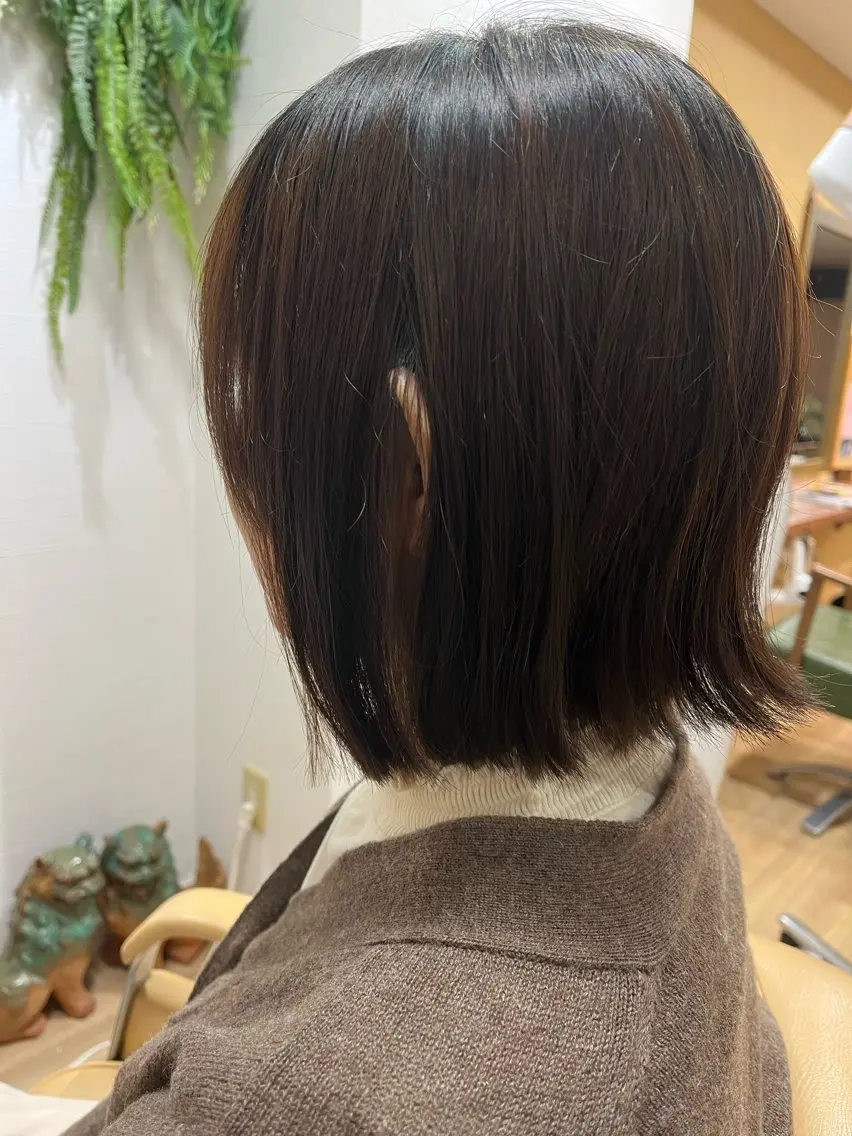 ミディアム ボブ Greens Yokoのヘアスタイル