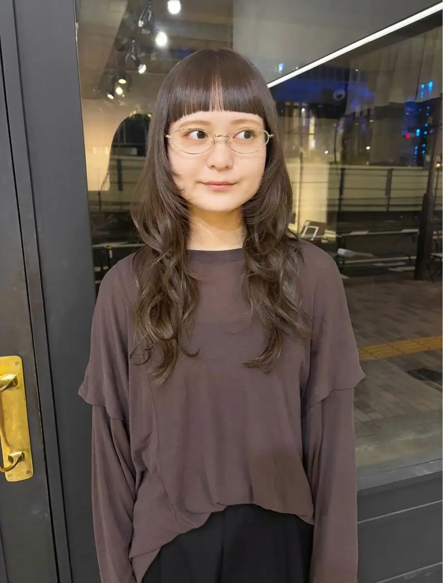 ロング ヘアカラー 透明感カラー/ 池袋/nana 🩰のヘアスタイル