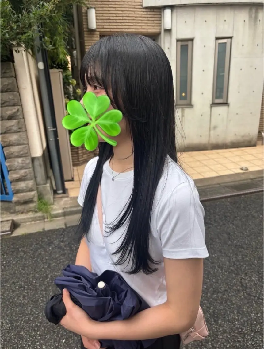 ロング カラー ヘアカラー トリートメント チフミ【下北沢🪐 艶カラー🫧】のヘアスタイル