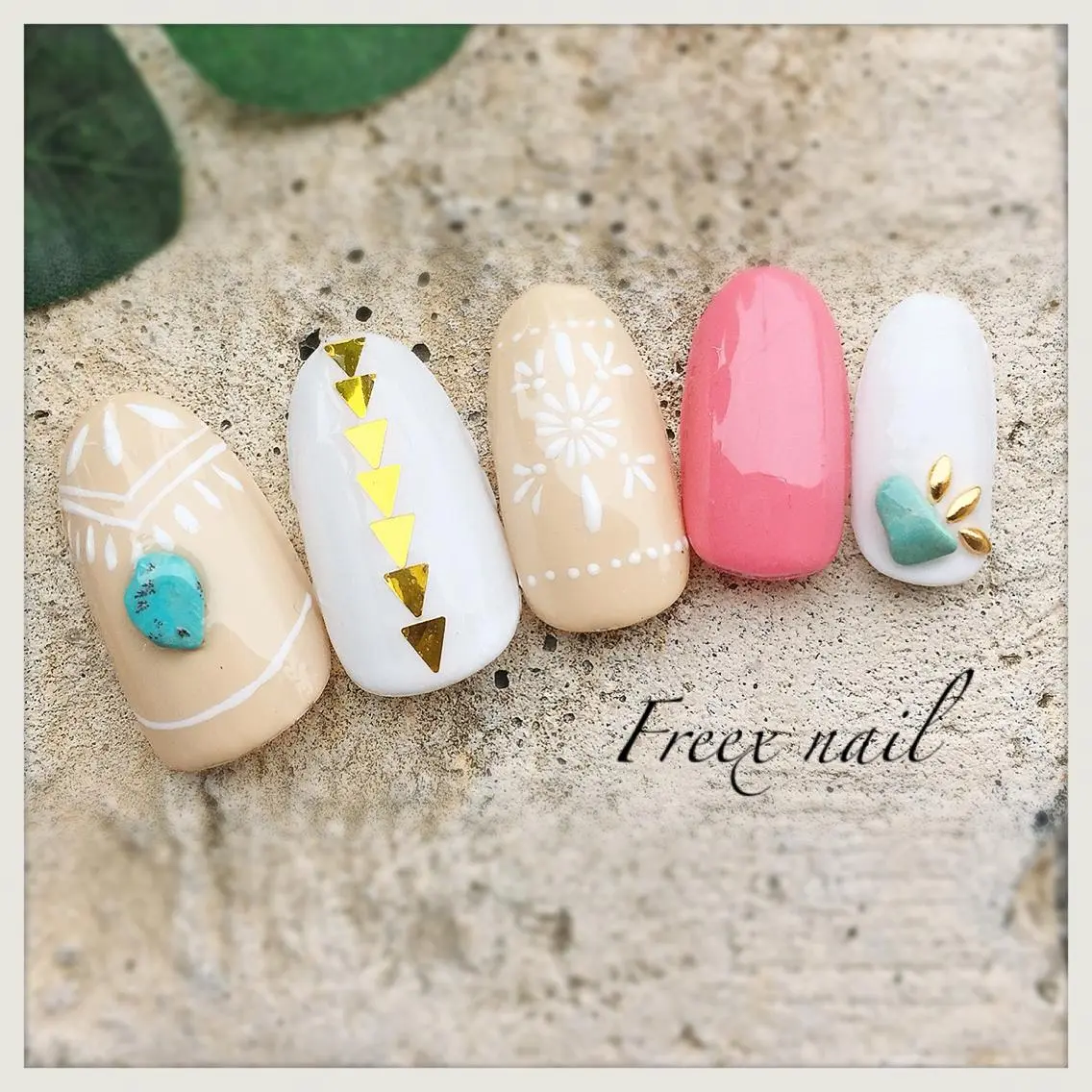 ネイル アートネイル freex nail /ニュアンス/個性派のネイルデザイン