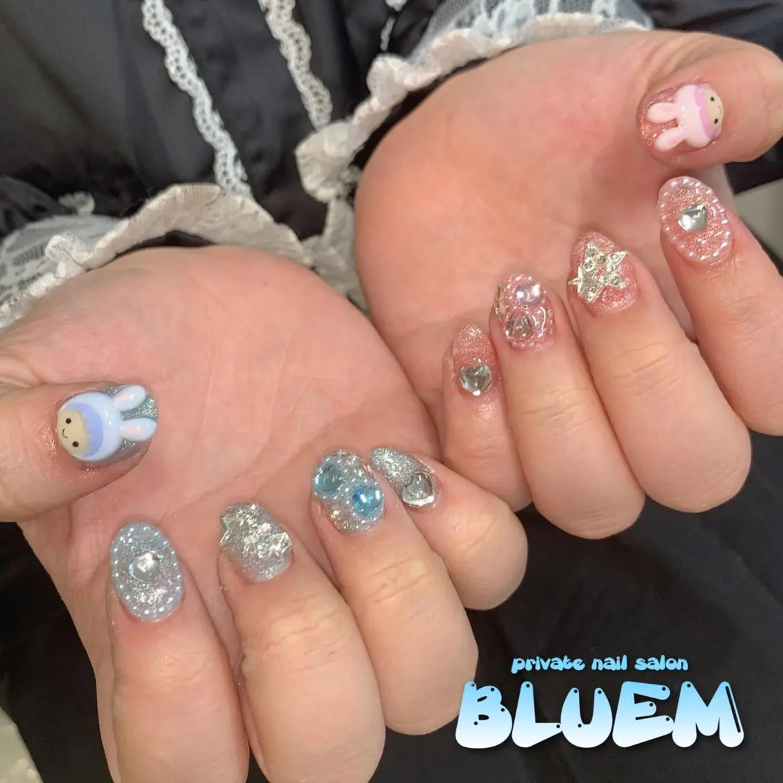 ネイル ハンドネイル BLUEM なな🐶のネイルデザイン