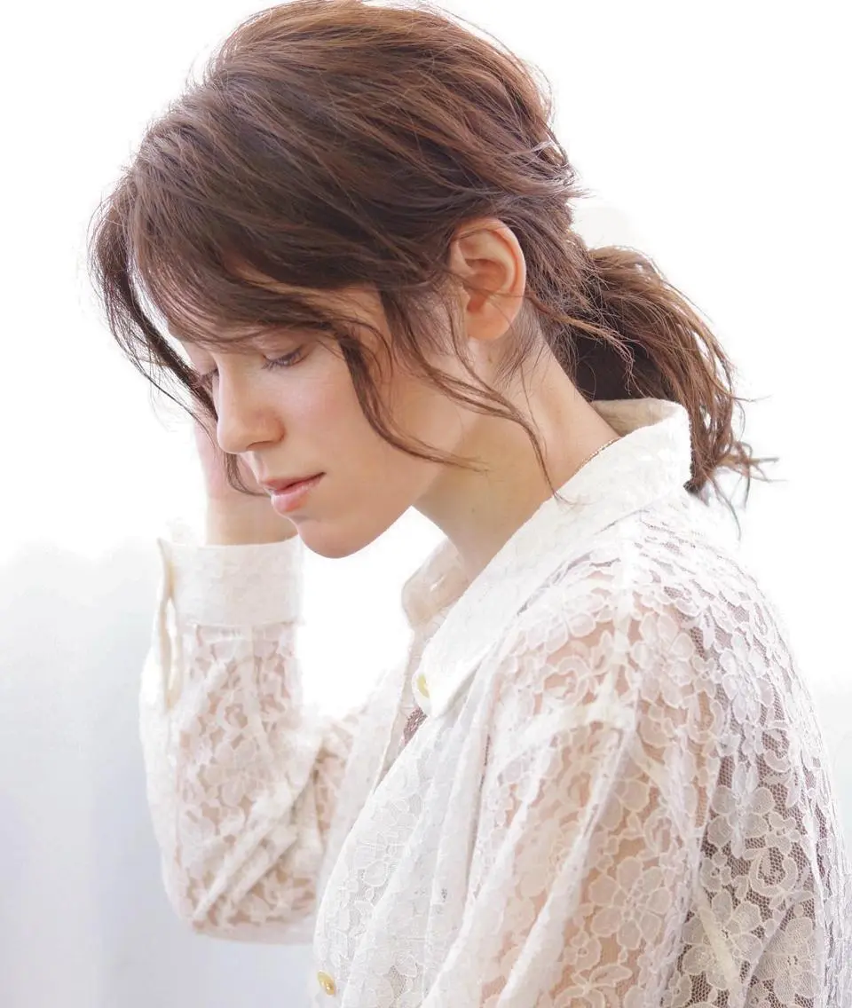 🌸ヘアセット・ナチュラルヘアアレンジ　¥5300の写真