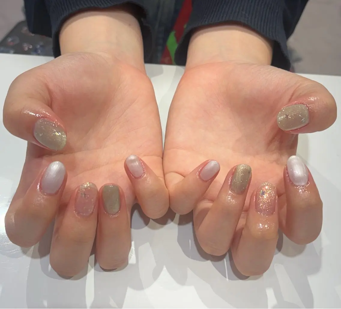 ネイル SHELL NAIL ホノカ🤍のネイルデザイン