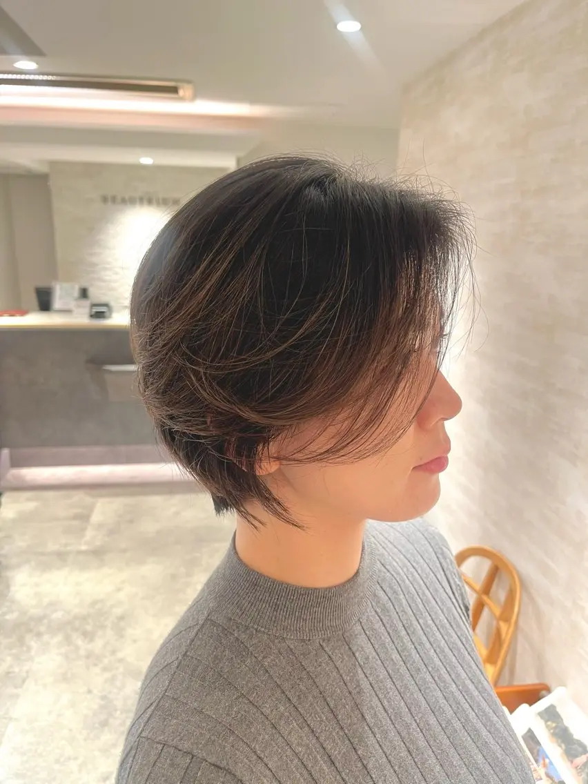 ショート 木村 飛蕗💎 カットモデル募集のヘアスタイル