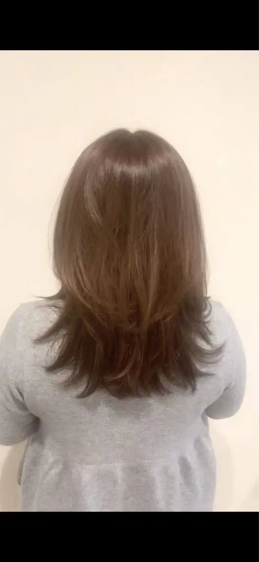 ミディアム 伊藤 鳳雅のヘアスタイル