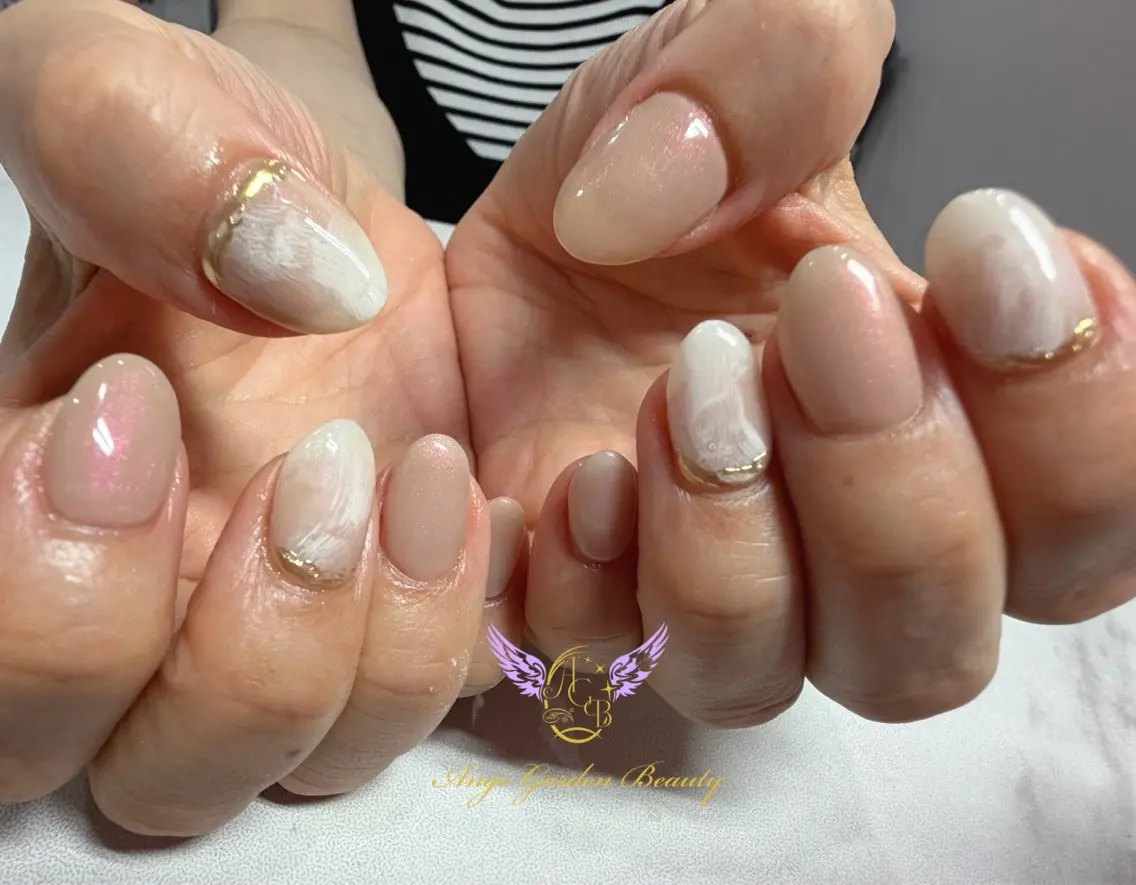 ネイル ハンドネイル AngeGarden Beautymihoのネイルデザイン