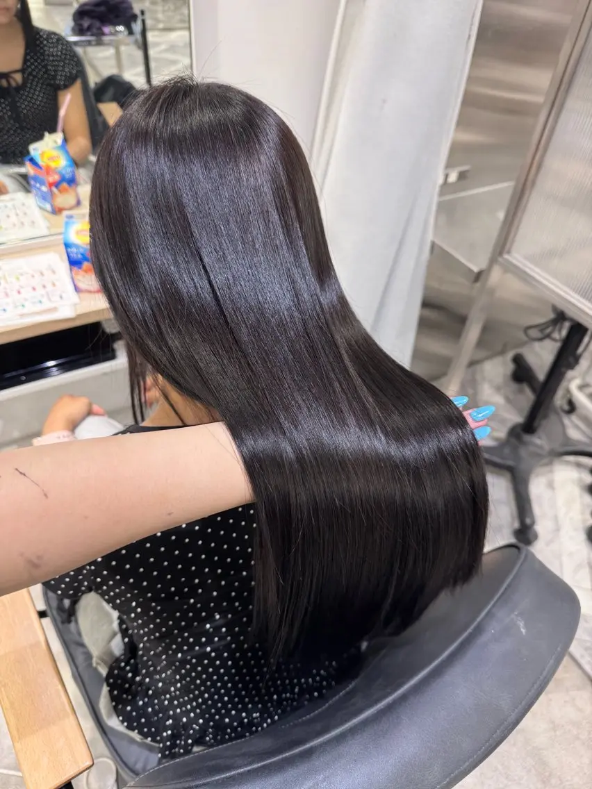 ロング ヘアカラー ハイトーン/カラー/ ゆい🌟のヘアスタイル