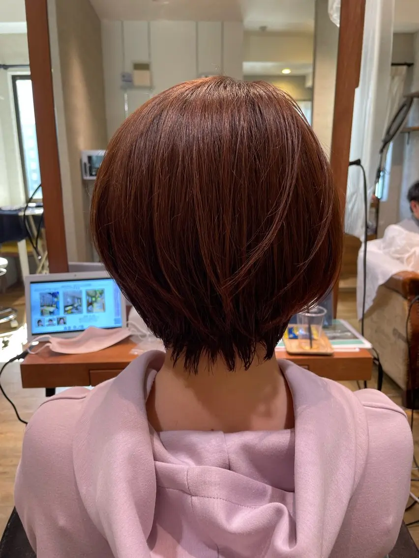 ショート カット ヘアカラー Attirer Kaiのヘアスタイル