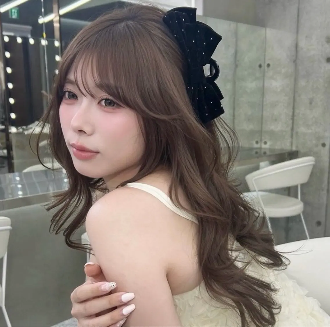 ロング 浦和🩶Wカラー ×美髪矯正 ジュエリのヘアスタイル