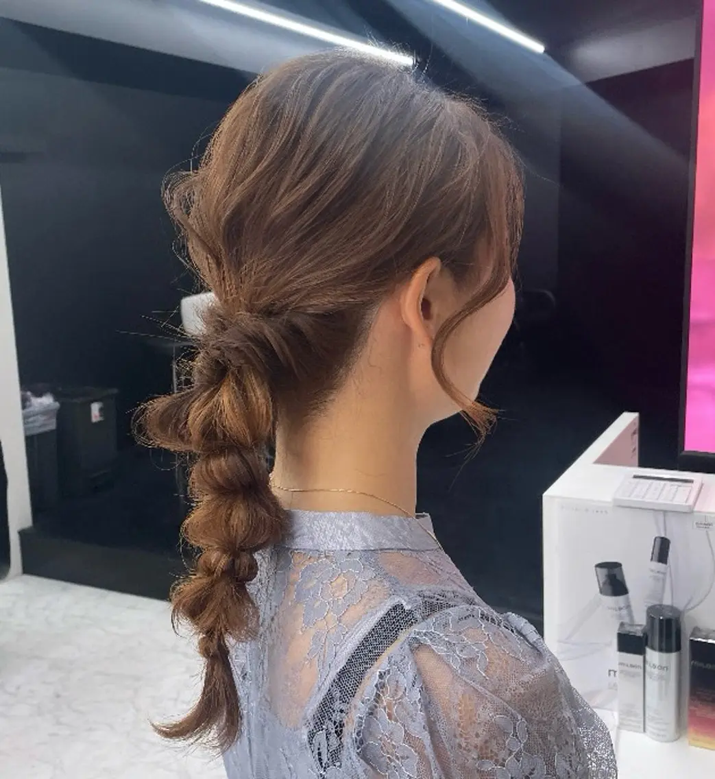 ヘアアレンジ JPCY MIRIYAのヘアスタイル