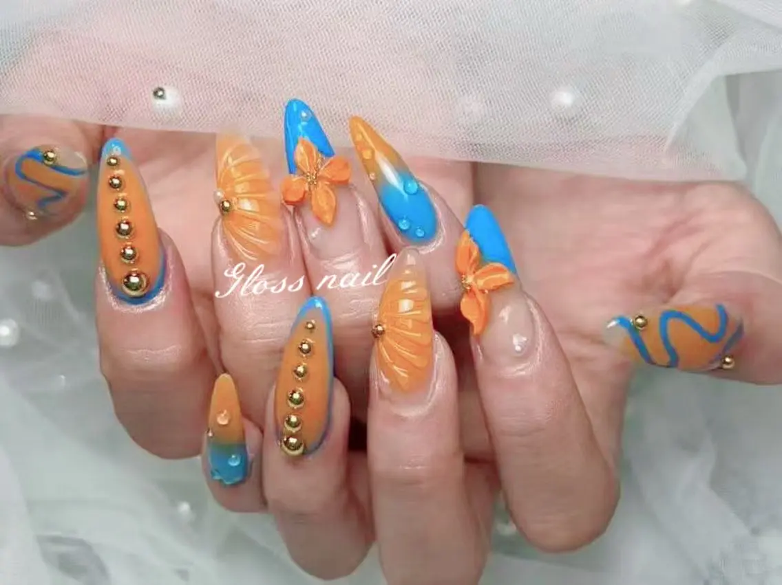 ネイル ハンドネイル ハンドケア Meri💅 Gloss nailのネイルデザイン