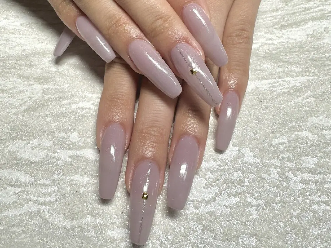 ネイル アートネイル 入学式 卒業式 韓国ネイル ロングネイル ハンドネイル JULIE NAILのネイルデザイン