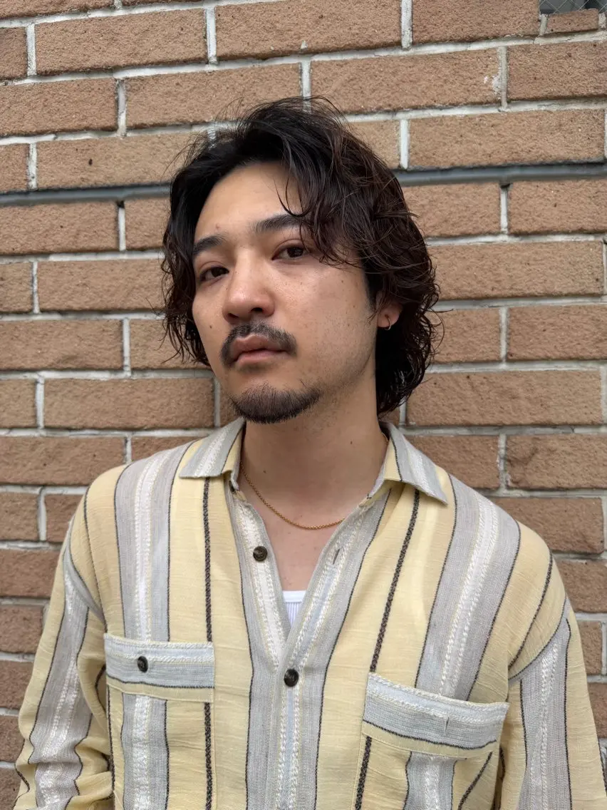 パーマ メンズ カット パーマ トリートメント ヘアセット 再現性No.1ヘア ごーた立川のヘアスタイル