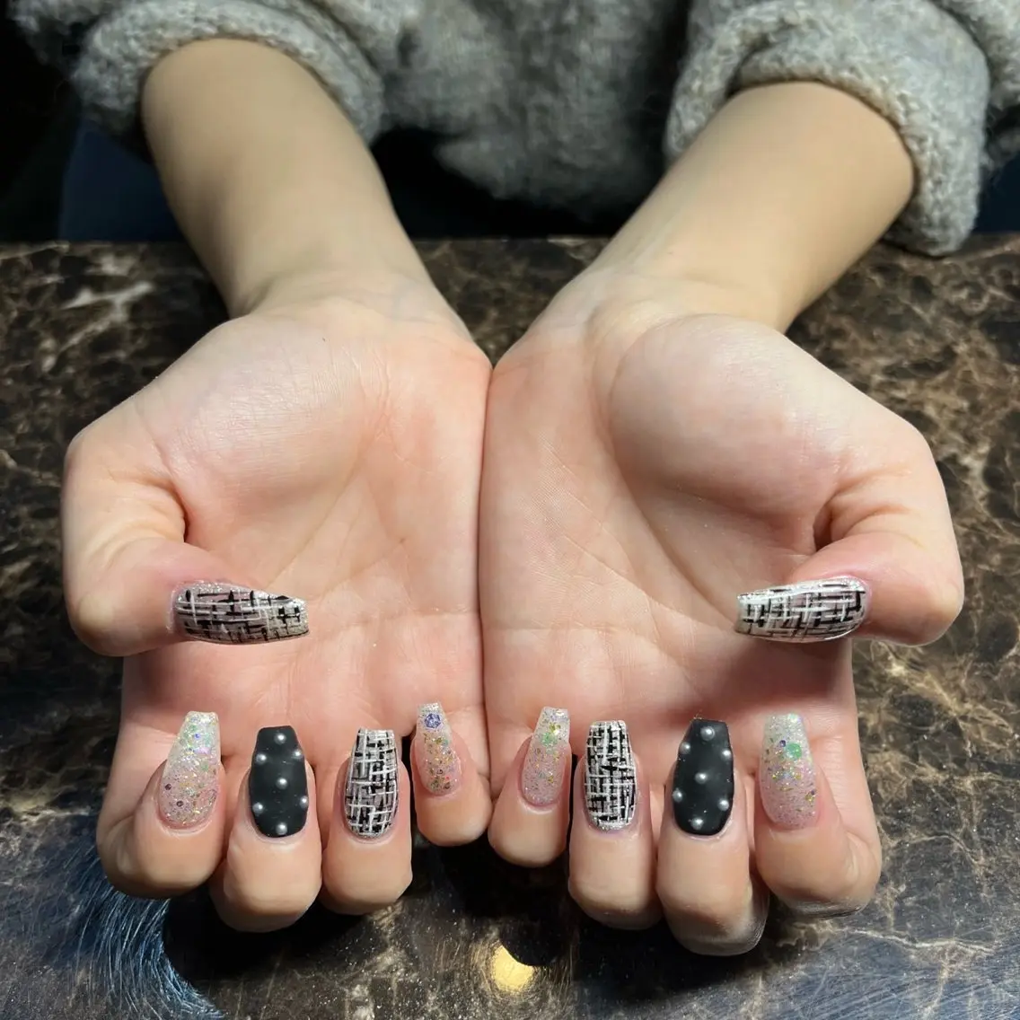 ネイル ハンドネイル IROHA nail Ami🐊🎀のネイルデザイン