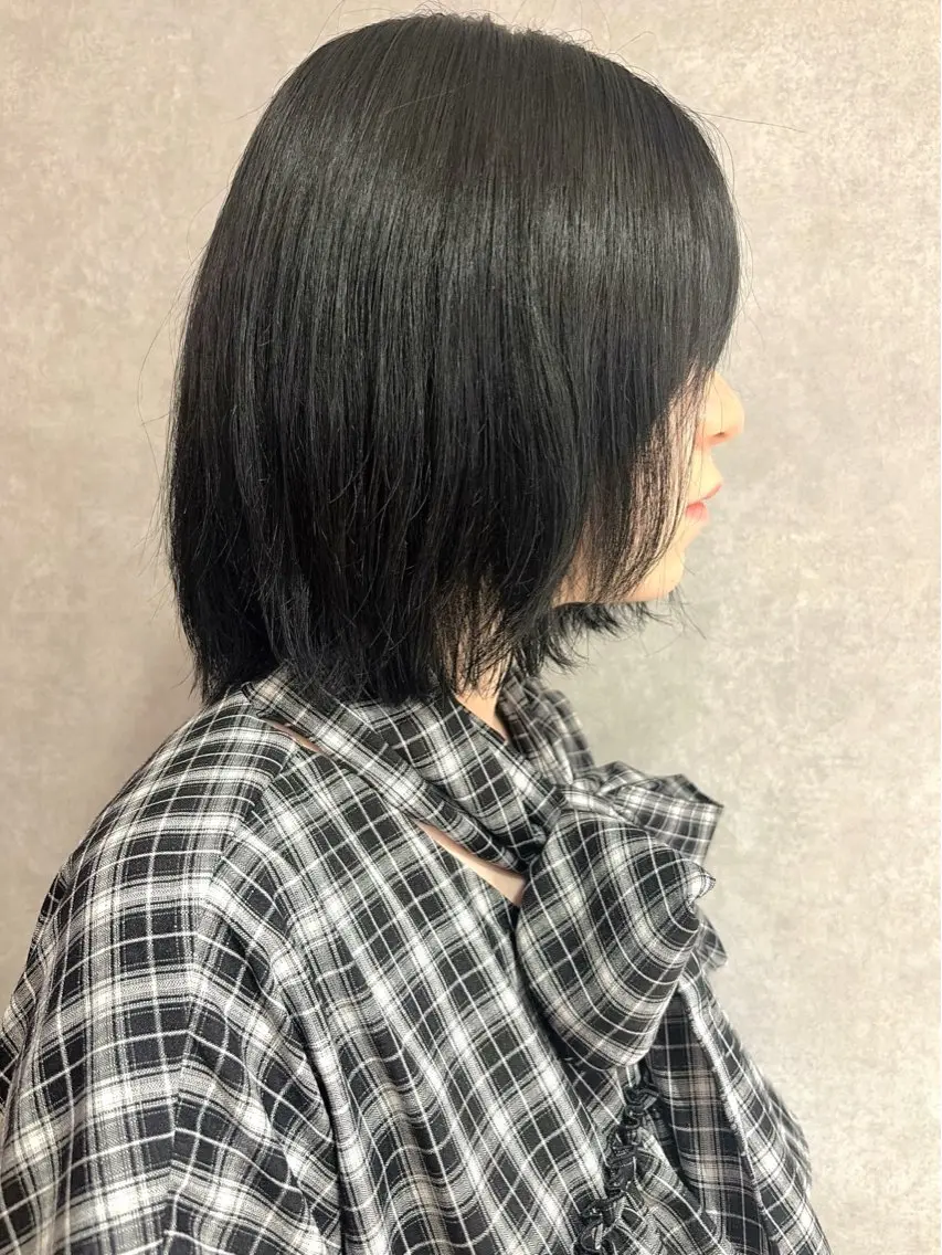 ミディアム ヘアカラー 🕊髪質改善 ・顔周り特化🕊まいのヘアスタイル