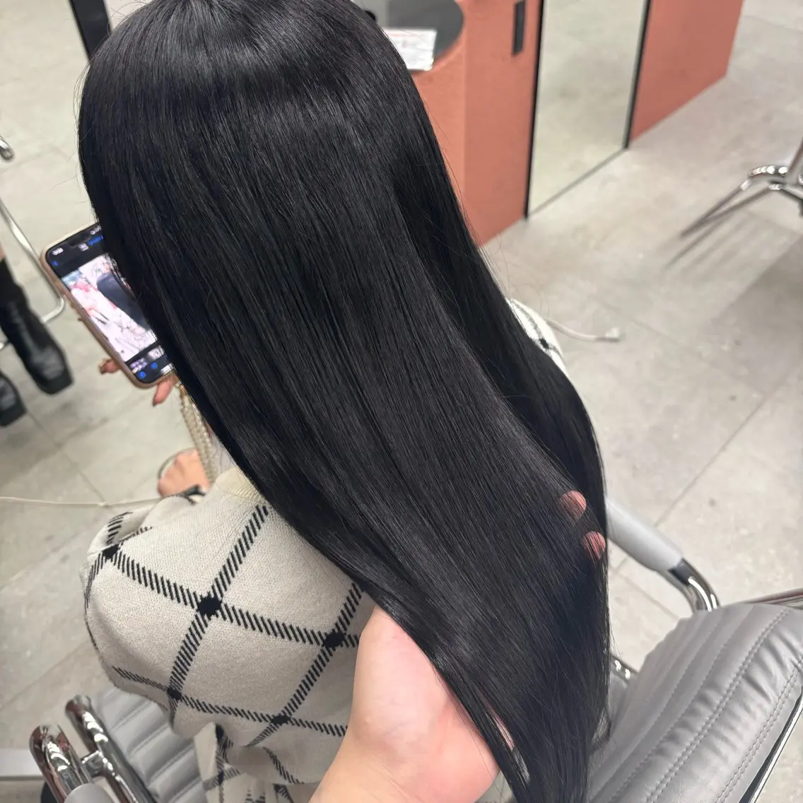 ロング カラー トリートメント ヘッドスパ ほらぐちるい‎𖤐 /レイヤー/ツヤ感のヘアスタイル