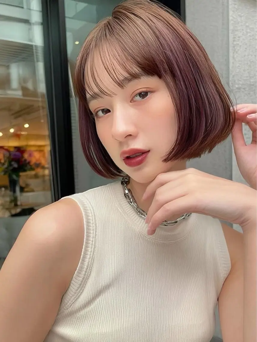 ショート 髪質改善 ショートヘア カット 🤍千葉 晴心/髪質改善🤍のヘアスタイル