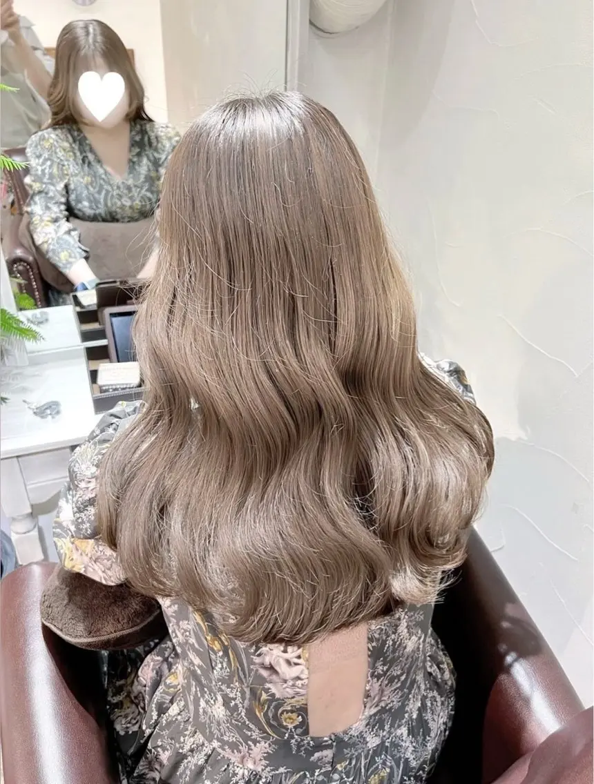 ロング ヘアカラー 韓国風ヘア♥ nonoのヘアスタイル