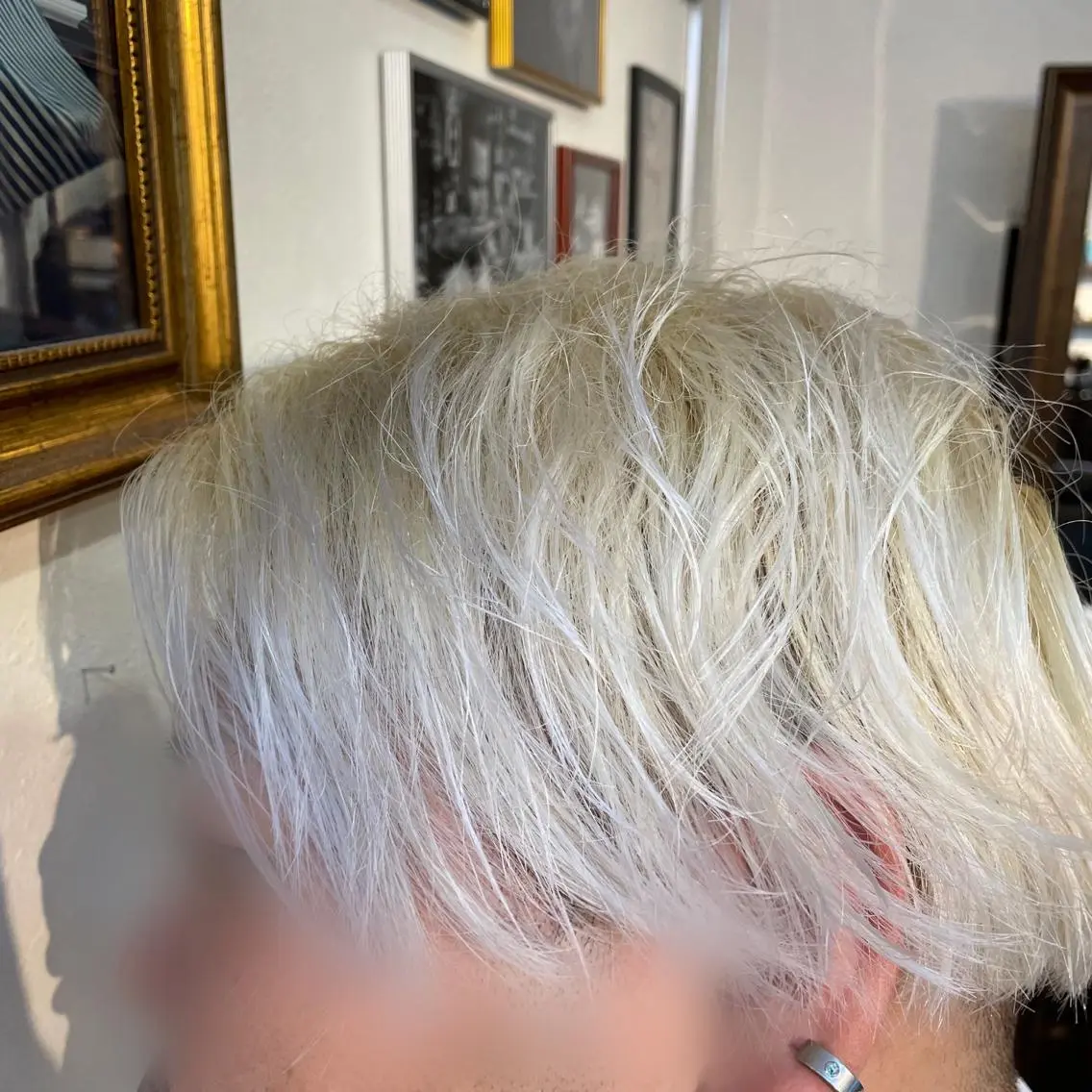 ショート メンズ メンズブリーチ Nakada Chikaのヘアスタイル