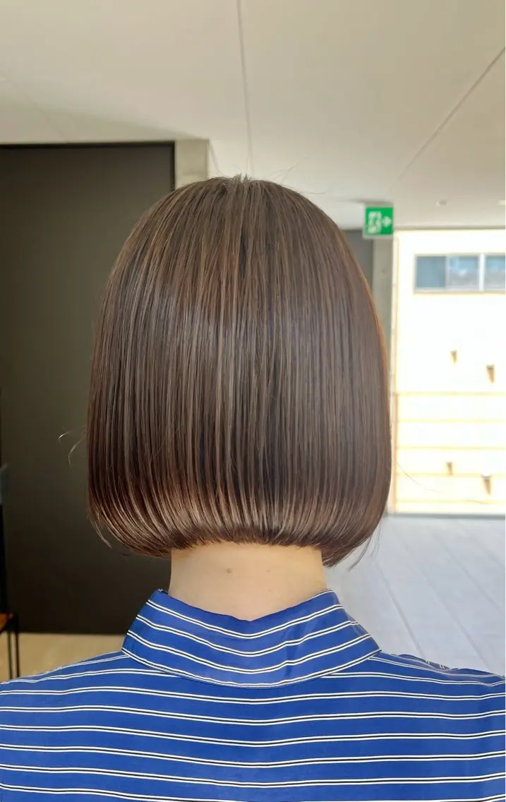 ミディアム カットモデル✂︎ 光翼のヘアスタイル