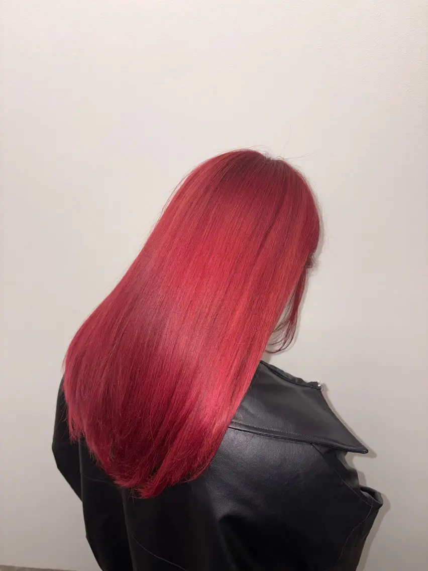 セミロング カラー 🍒NAKAJI🍒 [暖色/レイヤー]のヘアスタイル