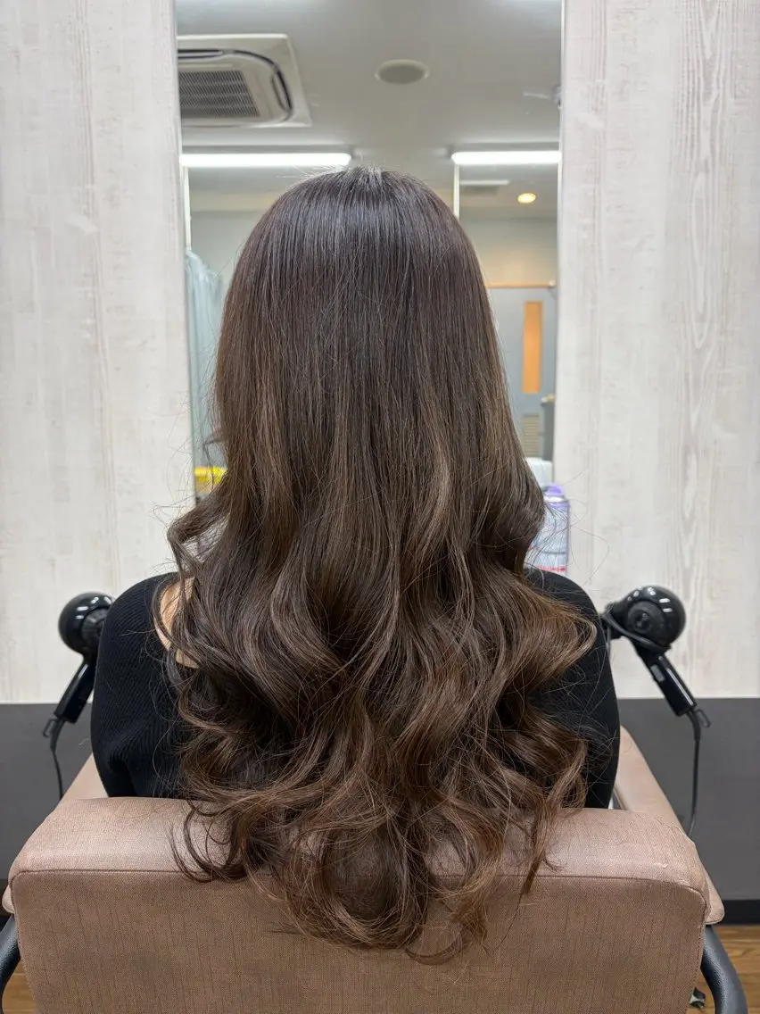 ロング カラー TELA HAIR 幕張本郷店 千尋のヘアスタイル
